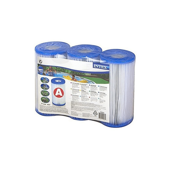 Intex 29003 Filter Cartridge A 3-Pack