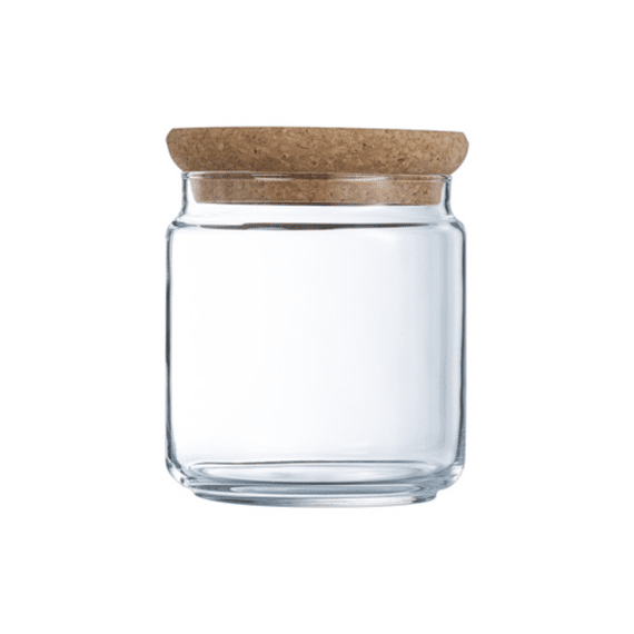 Luminarc Pure Jar Voorraadpot Kurk Deksel 0.75L