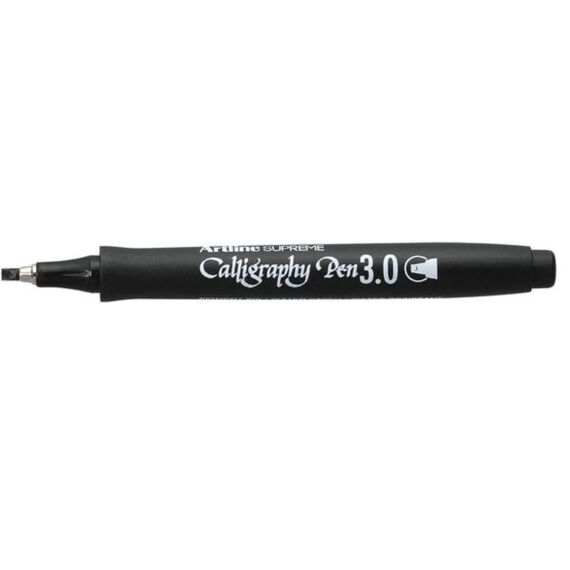 Artline Supreme Calligraphy Pen Zwart 0.3