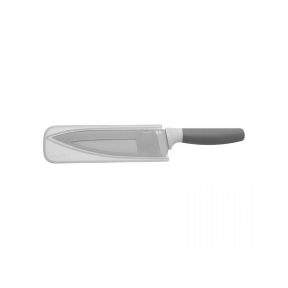 Leo Line Chefmes 19Cm Met Beschermhoes Grijs