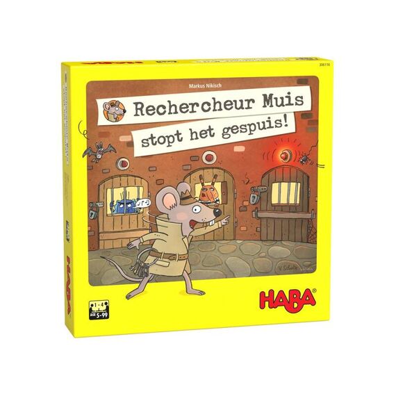 Haba Spel - Rechercheur Muis Stopt Het Gespuis!