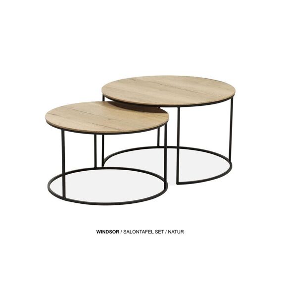 Windsor Salontafel Rond Mango Lamulux D65Cm 1 Stuk