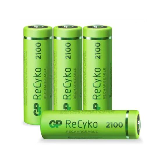 Gp Batterij Recyko Aa 2000 Mah 4 St Op Bl