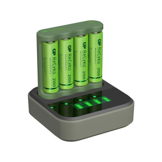 Gp Charger Docking Station 4 X Aa 2100 Mah Incl