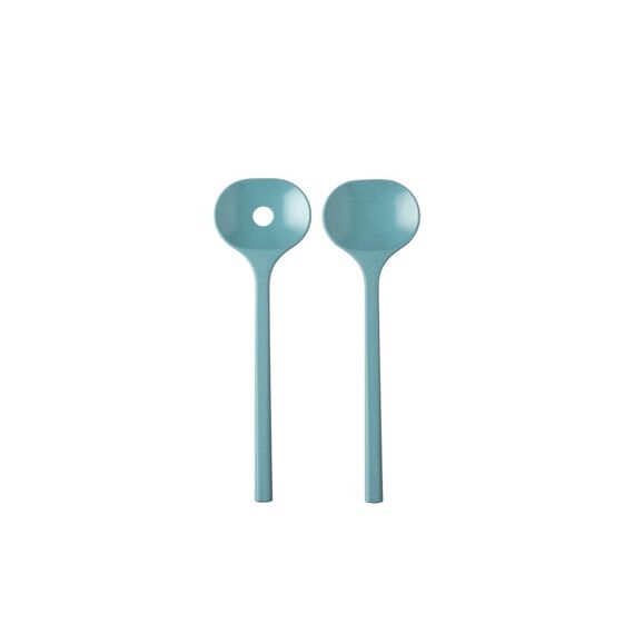 Saladebestek Bloom 2-Delig - Pebble Green