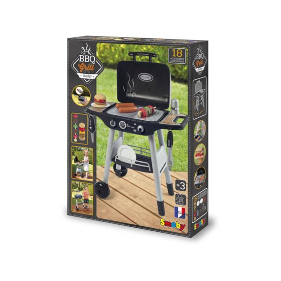 Smoby 312001 Bbq Grill Met 18 Accessoires 47.9x10.9x67.7cm