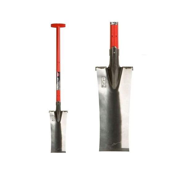 Professionele Grondwerkspade 380/140/3 2V T-St Fiber 5001 85Cm