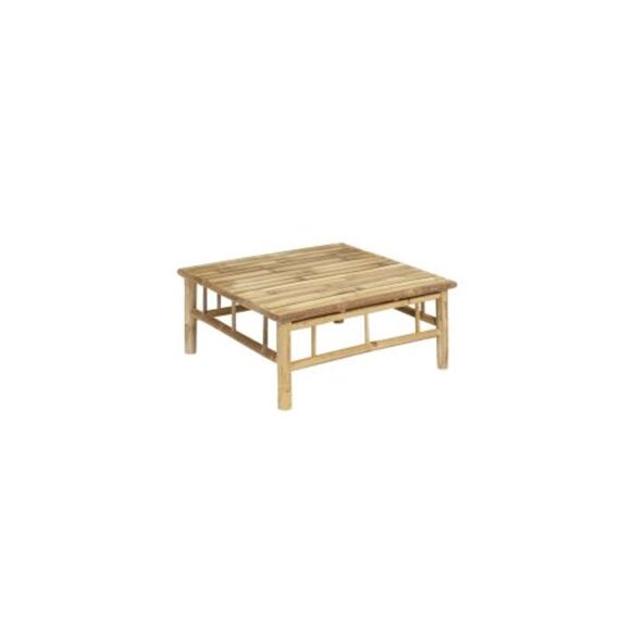 Bamboo Small Coffee Table Naturel 71X71X32Cm