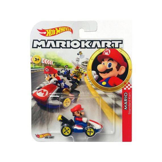 Hot Wheels Mario Kart Replica Die-Cast Mario Kart