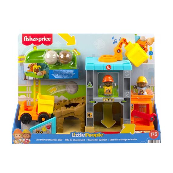 Fisher Price Little People Lift 'N Learn Construction Site