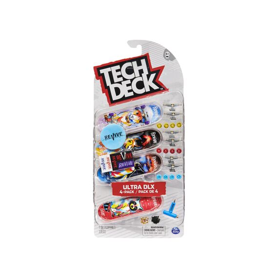 Tech Deck Ultra Dlx 4-Pack Assortiment Prijs Per Blister