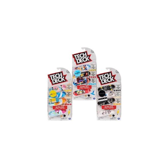 Tech Deck Ultra Dlx 4-Pack Assortiment Prijs Per Blister