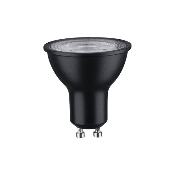 Led Gu10 460Lm 2700K 36° Black Matt Dim 7W 230V Ral9004