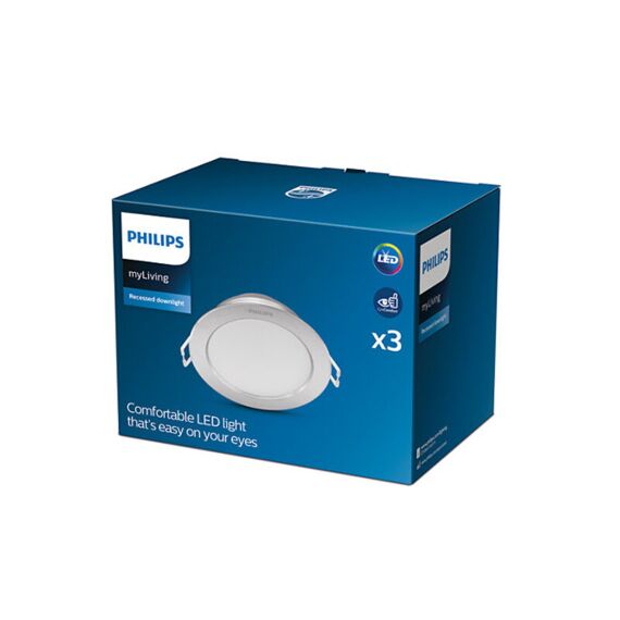 Philips Diamond Cut Dl251 080 3.5W 27K Si 3Pk 06