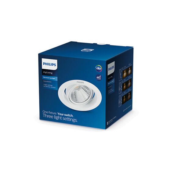 Philips 59556Pomeron Dim 070 7W 27K Eu Recessed