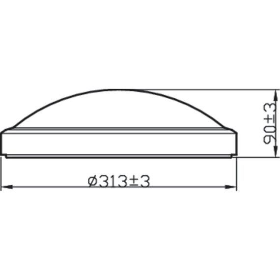 Philips Doris Cl257 Ec Rd 17W 27K C Hv Ip44 06