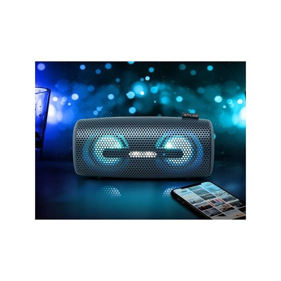 Muse M 730 Dj-Bluethooth Portable Speaker Light Shop Ipx4