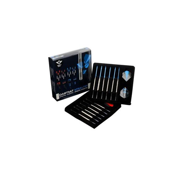 Longfield Darts Set Steeltip Nickelplated Brass 21-23 Gr