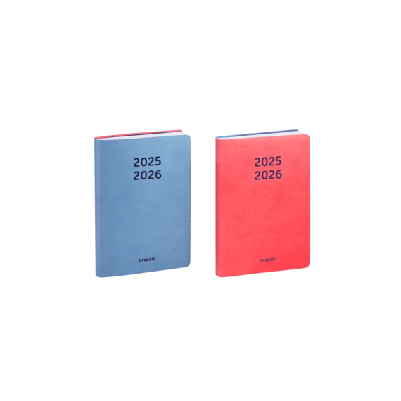 Brepols Schoolagenda Week 4T Coral Assortiment Prijs Per Stuk