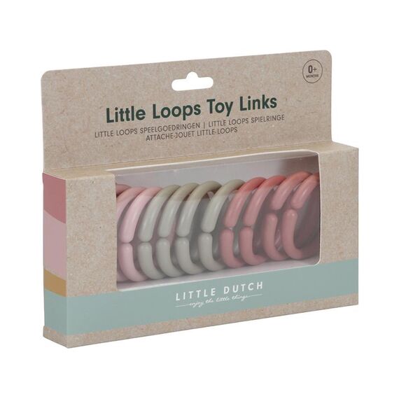 Little Dutch Little Loops Speelgoedringen Pink