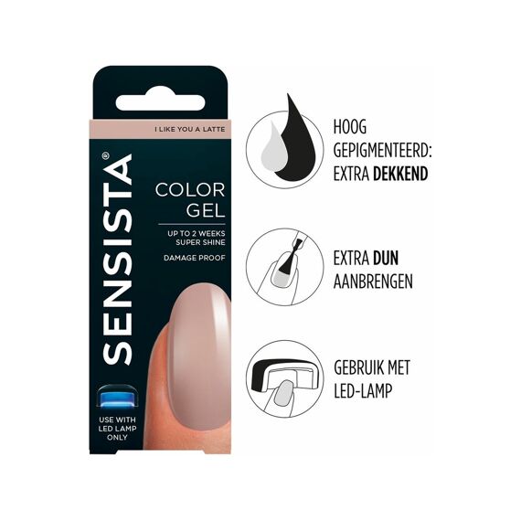 Sensista Color Gel I Like You A Latte