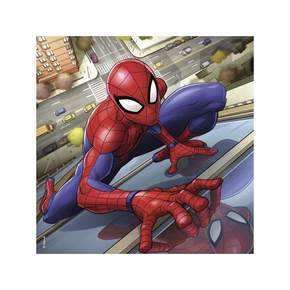 Ravensburger Puzzel 3X49 Stuks Spider-Man In Actie