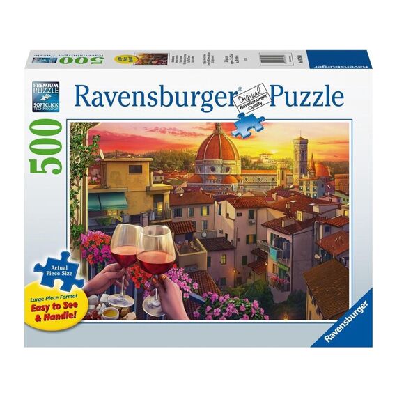 Ravensburger Puzzel 500 Stuks Xxl Wijn Drinken Op Het Terras