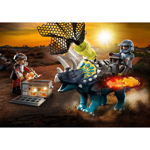 Playmobil 70627 Triceratops: Razernij Rond De Legendarische Stenen