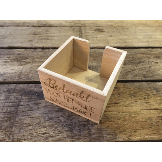 Dotti Memohouder Bedankt Voor Het Fijne Schooljaar