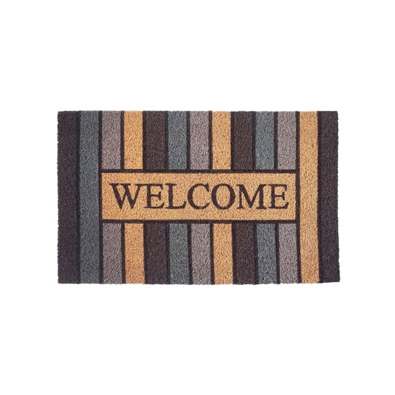 Kokosmat Welcome Strepen 45X75Cm