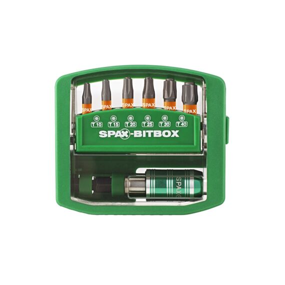 Spax Bitbox T-Star Plus 6 Bits T10-T40 25Mm