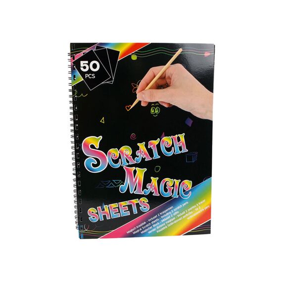 Magic Color Scratch Book A4 10 Pag.