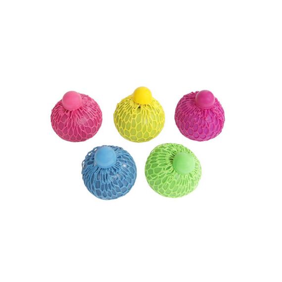 Knijpbal Neon Met Parelmoer Putty 6Cm Assortimenten Prijs Per Kleur