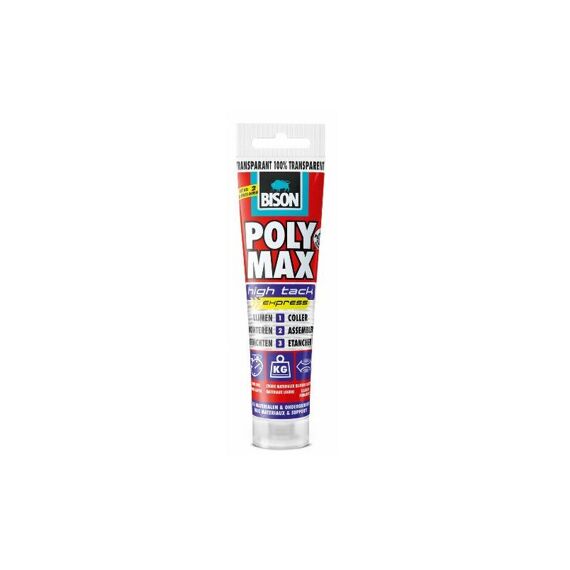 Poly Max High Tack Expres Transparant 115G Tube