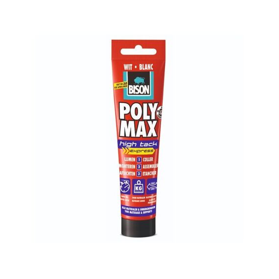 Poly Max High Tack Expres Wit 115G Tube