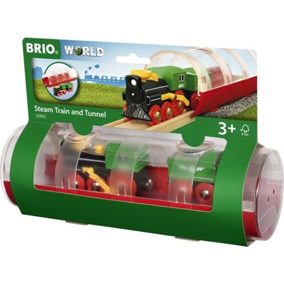 Brio Tunnel & Stoomtrein