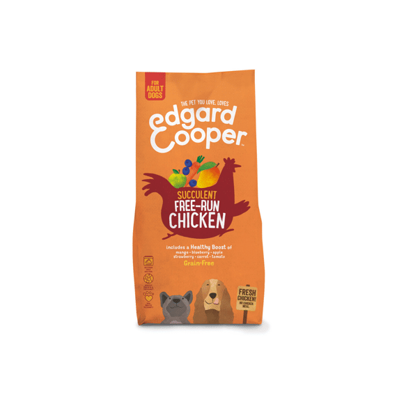Edgard & Cooper Adult Dog Fresh Free-Run Chicken With Mango, Blueberry, Apple And Carrot 7Kg