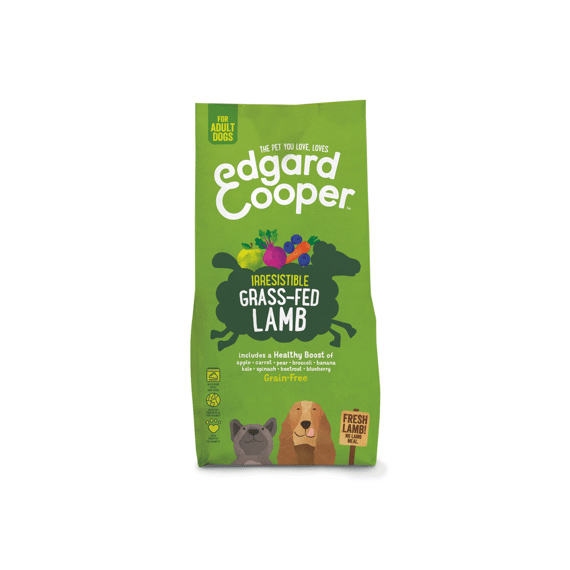 Edgard & Cooper Adult Dog Fresh Grass-Fed Lamb With Apple, Carrot, Beetroot And Blueberry 7Kg
