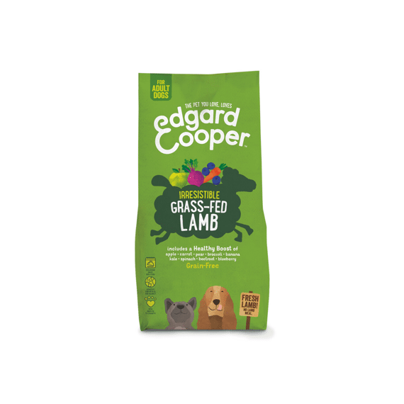 Edgard & Cooper Adult Dog Fresh Grass-Fed Lamb With Apple, Carrot, Beetroot And Blueberry 12Kg