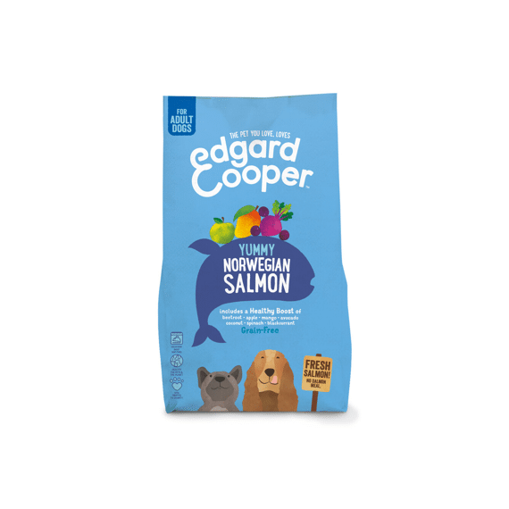 Edgard & Cooper Adult Dog Fresh Norwegian Salmon With Beetroot 2.5Kg