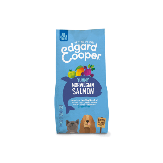 Edgard & Cooper Adult Dog Fresh Norwegian Salmon With Beetroot 7Kg