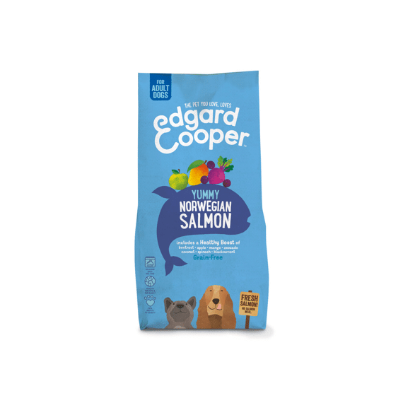 Edgard & Cooper Adult Dog Fresh Norwegian Salmon With Beetroot 12Kg