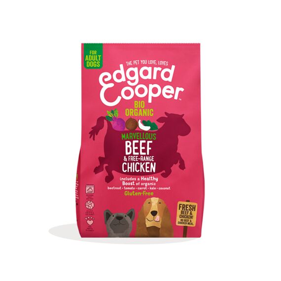 Fresh Organic Beef Free-Range Chicken With Organic Beetroot Coconut Kale 700Gr