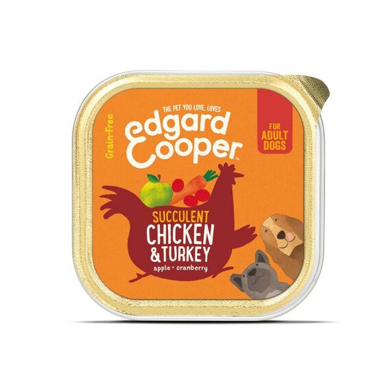 Chicken & Turkey With Apple, Cranberry & Carrot 150 Gr