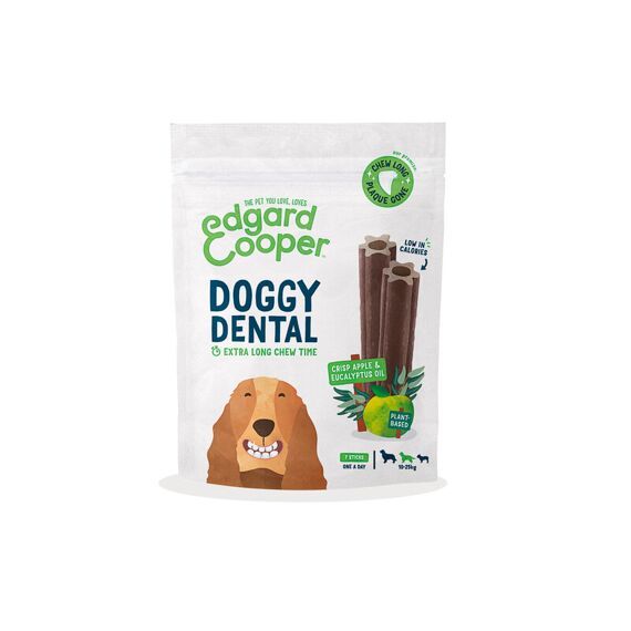 Doggy Dental Apple & Eucalyptus Medium 7 Per Pack 160Gr