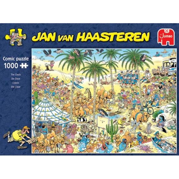 Jumbo Puzzel 1000 Stuks Jan Van Haasteren The Oasis