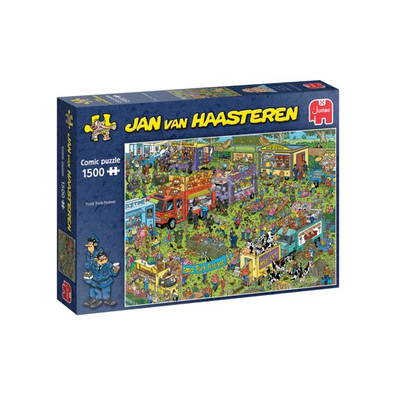 Jumbo Puzzel 1500 Stuks Jan Van Haasteren Food Truck Festival