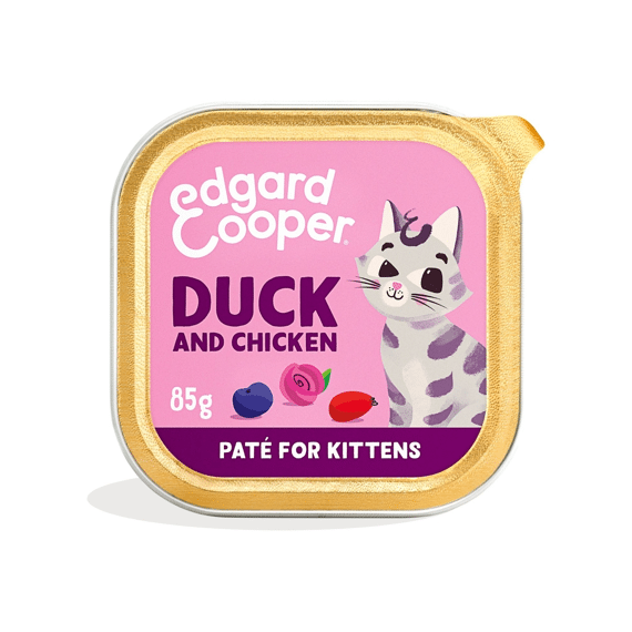 Edgard & Cooper Kitten Free-run Duck And Chicken Paté 85Gr
