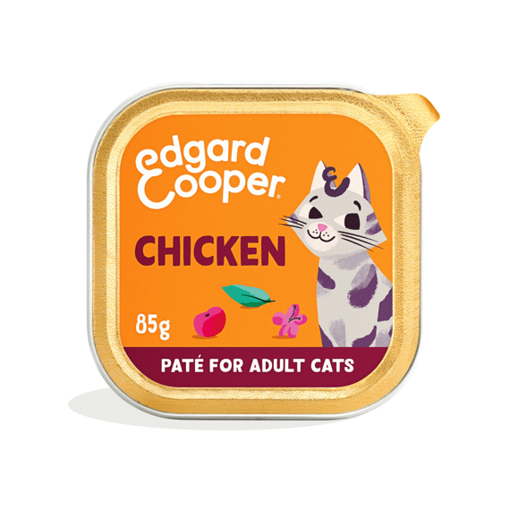 Edgard & Cooper Adult Cat Free-run Chicken Paté 85Gr