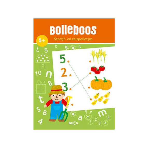 Schrijf-En Telspelletjes 5+